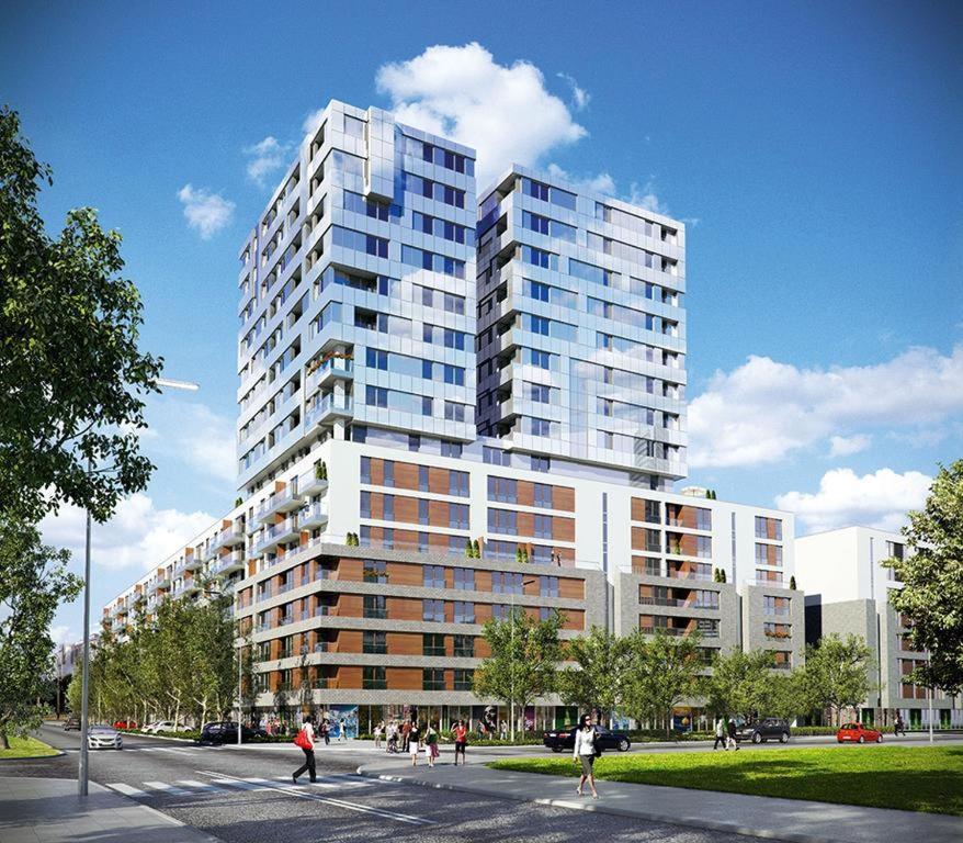 Platinum Towers Apartments وارسو المظهر الخارجي الصورة